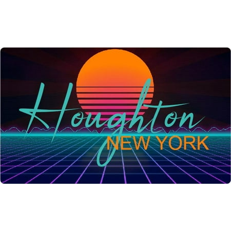 St. James North Carolina 4 X 2.25-Inch Fridge Magnet Retro Neon Design