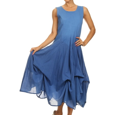 Sakkas Elsa's Rainbow Two Way Dress - Blue - One Size