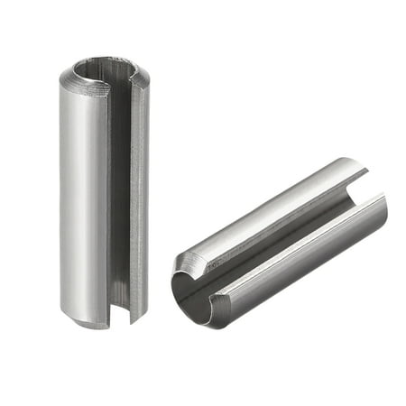 Slotted Spring Pin M8 x 45mm 304 Stainless Steel Split Spring Roll Dowel Pins Plain Finish 10Pcs
Slotted Spring Pin M8 x 45mm 304 Stainless Steel Split Spring Roll Dowel Pins Plain Finish 10Pcs