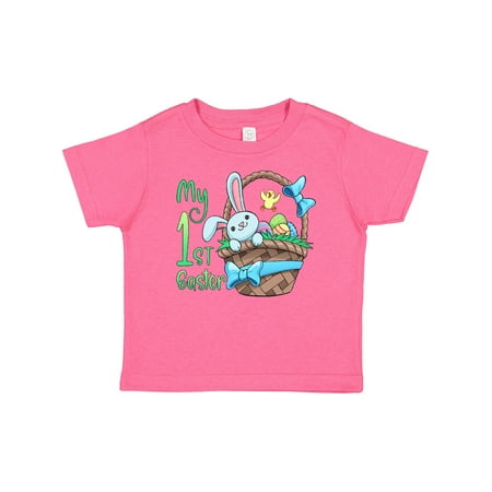 Inktastic My 1st Easter Blue Ribbon Basket with Bunny and Chick Gift Baby Boy or Baby Girl T-Shirt
Inktastic My 1st Easter Blue Ribbon Basket with Bunny and Chick Gift Baby Boy or Baby Girl T-Shirt
