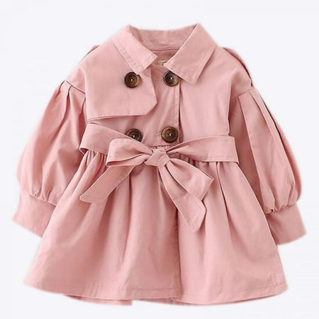 Maxcozy Toddler Baby Girl Spring Double Breasted Belted Trench Coat Dress Windbreaker Outerwear 2-5 Years
Maxcozy Toddler Baby Girl Spring Double Breasted Belted Trench Coat Dress Windbreaker Outerwear 2-5 Years