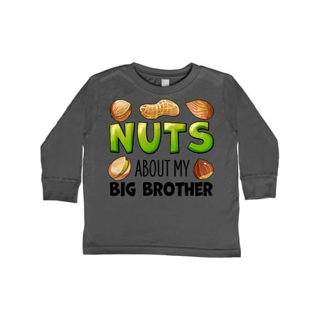 Inktastic Nuts About My Big Brother Peanut Almond Pistachio Gift Toddler Boy or Toddler Girl Long Sleeve T-Shirt
Inktastic Nuts About My Big Brother Peanut Almond Pistachio Gift Toddler Boy or Toddler Girl Long Sleeve T-Shirt