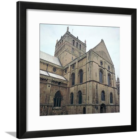 Southwell Minster in Nottinghamshire. 12th Century Framed Print Wall Art By CM Dixon