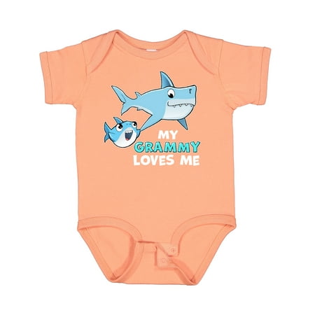 Inktastic My Grammy Loves Me with Cute Sharks Gift Baby Boy or Baby Girl Bodysuit
Inktastic My Grammy Loves Me with Cute Sharks Gift Baby Boy or Baby Girl Bodysuit