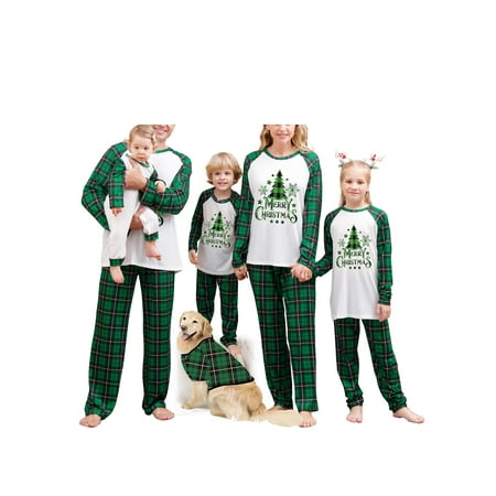 Peyakidsaa Christmas Pajamas for Family Matching Pjs Set Classic Plaid Sleepwear Holiday Lounge Set
Peyakidsaa Christmas Pajamas for Family Matching Pjs Set Classic Plaid Sleepwear Holiday Lounge Set