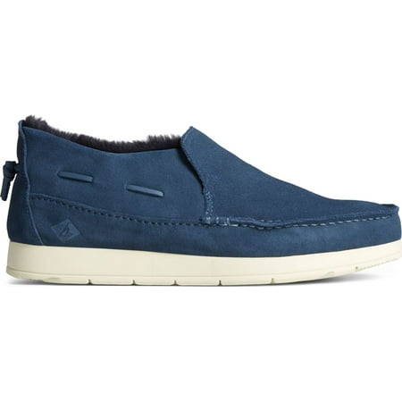 Sperry Top-Sider Moc-Sider Suede Slip On Men Navy