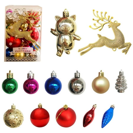 Fridja Christmas Ornaments Christmas Decorations Light Ball Gift Package Christmas Window Decoration Painted Hanging Ball 30 Christmas Tree Pendants
Fridja Christmas Ornaments Christmas Decorations Light Ball Gift Package Christmas Window Decoration Painted Hanging Ball 30 Christmas Tree Pendants