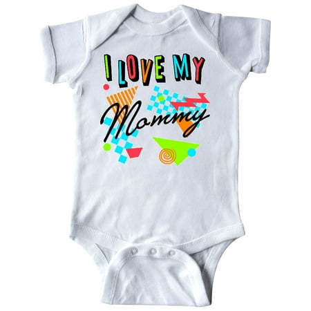 Inktastic I Love my Mommy- 80s retro style Gift Baby Boy or Baby Girl Bodysuit
Inktastic I Love my Mommy- 80s retro style Gift Baby Boy or Baby Girl Bodysuit