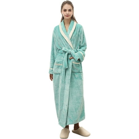 Orchip Men Women Soft Coral Plush Warm Fleece Flannel Long Bathrobe Sleepwear with Two Pockets #14
Orchip Men Women Soft Coral Plush Warm Fleece Flannel Long Bathrobe Sleepwear with Two Pockets #14
