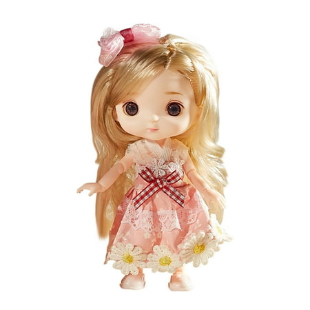 Christmas Toys Gifts Savings Clearance 2022! 16cm Moveable Mini Fashion Doll DIY Toys with Full Set Of Clothes Shoes Hair Best Festival Gift for Girls 
Christmas Toys Gifts Savings Clearance 2022! 16cm Moveable Mini Fashion Doll DIY Toys with Full Set Of Clothes Shoes Hair Best Festival Gift for Girls