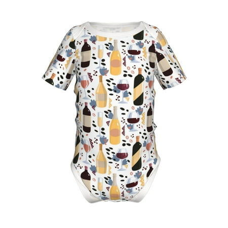Gaeub Wine Bottles Glasses Print Infant Climbing Onesie Toddler Outfit Newborn Baby Bodysuit Baby Boy Girl Clothes -9M
Gaeub Wine Bottles Glasses Print Infant Climbing Onesie Toddler Outfit Newborn Baby Bodysuit Baby Boy Girl Clothes -9M
