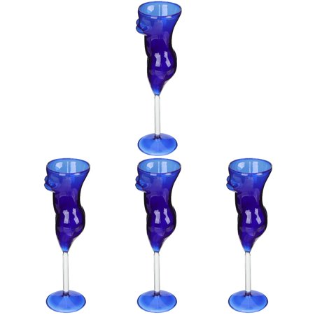 TOYMYTOY 4pcs Glass Goblet Creative Drinks Cup Reusable Wine Goblet Party Cocktail Cup for Bar
TOYMYTOY 4pcs Glass Goblet Creative Drinks Cup Reusable Wine Goblet Party Cocktail Cup for Bar