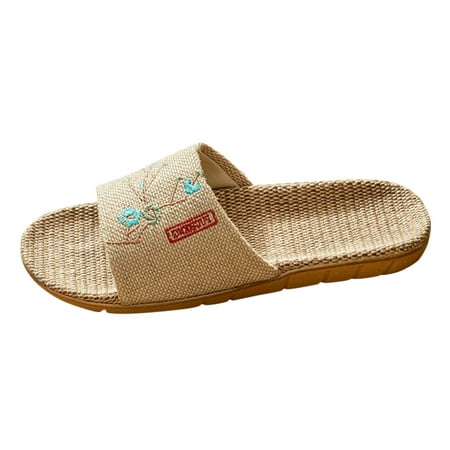 Cathalem Shoes Women Adult Female Summer Bedroom Slippers Women Indoor Couple Household Chinese Floral Printing House Slipper for Women Hardwood Floor Sky Blue 6.5
Cathalem Shoes Women Adult Female Summer Bedroom Slippers Women Indoor Couple Household Chinese Floral Printing House Slipper for Women Hardwood Floor Sky Blue 6.5
