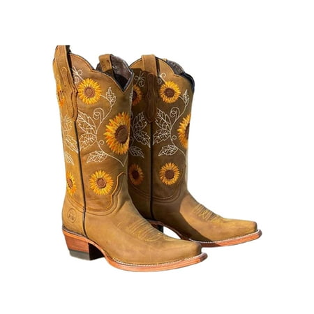 Ritualay Womens Comfort Western Cowgirl Boots Casual Vintage Work Walking Round Toe Mid Calf Boot Khaki 7.5
Ritualay Womens Comfort Western Cowgirl Boots Casual Vintage Work Walking Round Toe Mid Calf Boot Khaki 7.5
