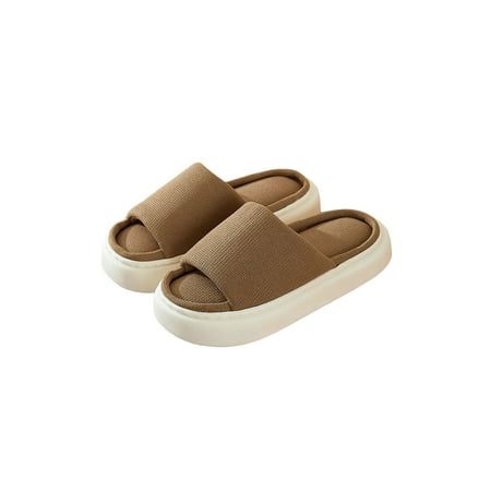 Wazshop Women Slippers Open Toe Summer Slipper Slip On Slides Breathable House Shoes Men Casual Shoe Soft Sole Lightweight Coffee 7.5-8
Wazshop Women Slippers Open Toe Summer Slipper Slip On Slides Breathable House Shoes Men Casual Shoe Soft Sole Lightweight Coffee 7.5-8