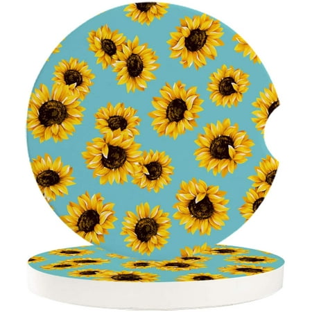 ZHANZZK Sunflower Pattern Teal Set of 6 Car Coaster for Drinks Absorbent Ceramic Stone Coasters Cup Mat with Cork Base for Home Kitchen Room Coffee Table Bar Decor
ZHANZZK Sunflower Pattern Teal Set of 6 Car Coaster for Drinks Absorbent Ceramic Stone Coasters Cup Mat with Cork Base for Home Kitchen Room Coffee Table Bar Decor