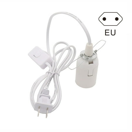 Extension Hanging Lantern Cord Cable E27 Pendant Light Socket for Kitchen Bedroom Bathroom Easy Installation White EU Plug
Extension Hanging Lantern Cord Cable E27 Pendant Light Socket for Kitchen Bedroom Bathroom Easy Installation White EU Plug