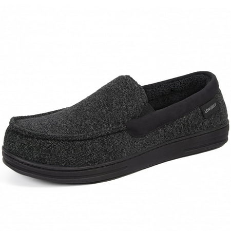 LongBay Men s Cozy Moccasin Slippers Loafer House Shoes with Memory Foam and Rubber Sole for Indoor Outdoor
LongBay Men s Cozy Moccasin Slippers Loafer House Shoes with Memory Foam and Rubber Sole for Indoor Outdoor