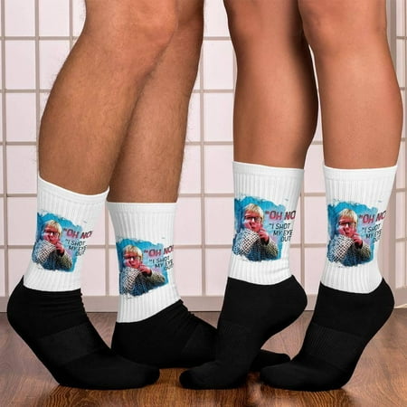 oh no! I shot my eye out Ralphie Socks