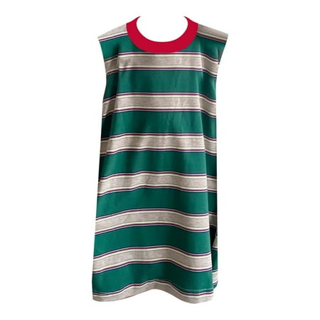 WUXIAN Toddler Girls Summer Striped Contrasting Colors Dresses Flying Sleeve Outfit For 3 To 8 Years Infants Baby Sundress Children Classic Dailywear
WUXIAN Toddler Girls Summer Striped Contrasting Colors Dresses Flying Sleeve Outfit For 3 To 8 Years Infants Baby Sundress Children Classic Dailywear