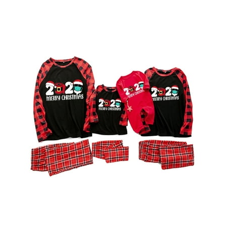Matching Family Pajamas Sets PJ s with Letter and Plaid Printed Long Sleeve Tee and Pants Loungewear Nightwear
Matching Family Pajamas Sets PJ s with Letter and Plaid Printed Long Sleeve Tee and Pants Loungewear Nightwear