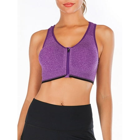 KingShop Women Sports Bra Zip Front Closure Impact Push Up Wirefree Yoga Bras Racerback Workout Gym Bra Top
KingShop Women Sports Bra Zip Front Closure Impact Push Up Wirefree Yoga Bras Racerback Workout Gym Bra Top