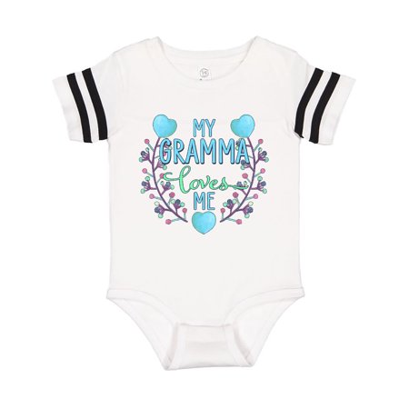 Inktastic My Gramma Loves me- painted flowers and hearts Gift Baby Boy or Baby Girl Bodysuit
Inktastic My Gramma Loves me- painted flowers and hearts Gift Baby Boy or Baby Girl Bodysuit