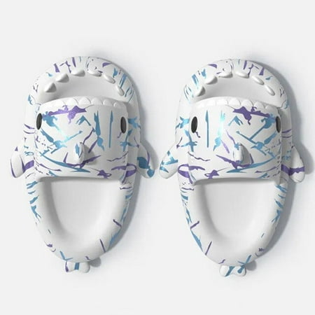 CoCopeanut Cute Fruit Doodle Design Shark Slippers Women Couples Slides Beach Sandals Fashion Printing Thick Sole Men House Fun Slippers
CoCopeanut Cute Fruit Doodle Design Shark Slippers Women Couples Slides Beach Sandals Fashion Printing Thick Sole Men House Fun Slippers