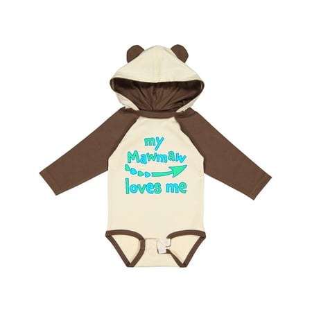 Inktastic My Mawmaw Loves Me- Blue and Green Arrow Hearts Gift Baby Boy or Baby Girl Long Sleeve Bodysuit
Inktastic My Mawmaw Loves Me- Blue and Green Arrow Hearts Gift Baby Boy or Baby Girl Long Sleeve Bodysuit