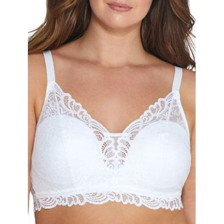 Bali Womens Lace Desire Convertible Wire-Free Bra Style-DF6591