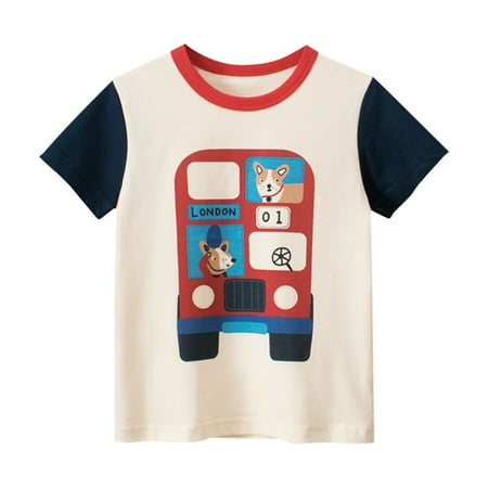 Baby Boys T-Shirts Cartoon Printed Crew Neck Short Sleeve Tees Cotton Casual Summer Top Clothes Features: School Sport Skater Fit Tshirts
Baby Boys T-Shirts Cartoon Printed Crew Neck Short Sleeve Tees Cotton Casual Summer Top Clothes Features: School Sport Skater Fit Tshirts