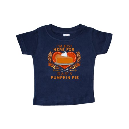 Inktastic I m Just Here for Dad s Pumpkin Pie with Hearts and Leaves Gift Baby Boy or Baby Girl T-Shirt
Inktastic I m Just Here for Dad s Pumpkin Pie with Hearts and Leaves Gift Baby Boy or Baby Girl T-Shirt