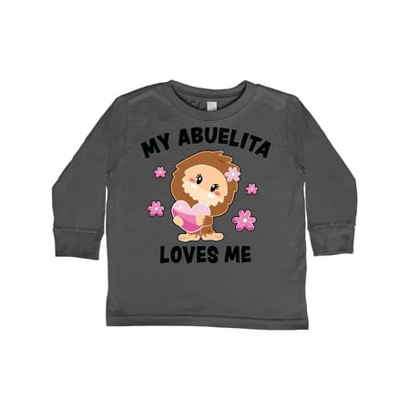 Inktastic My Abuelita Loves Me with Bigfoot Gift Toddler Toddler Girl Long Sleeve T-Shirt
Inktastic My Abuelita Loves Me with Bigfoot Gift Toddler Toddler Girl Long Sleeve T-Shirt