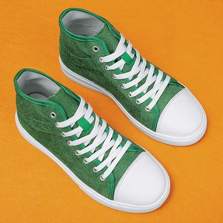 Men‘s Canvas Shoes Fashion Casual High Top Skate Shoes Walking Sneakers Men‘s Shoes