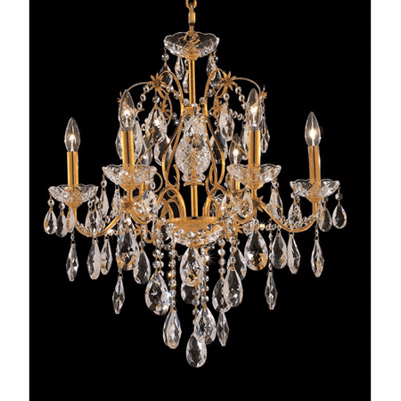 Chandeliers 6 Light With Clear Crystal Royal Cut Gold size 24 in 360 Watts - World of Classic
Chandeliers 6 Light With Clear Crystal Royal Cut Gold size 24 in 360 Watts - World of Classic