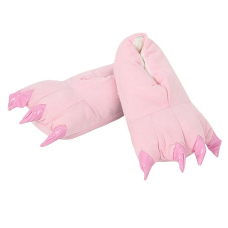 OUNONA Unisex Warm Winter Dinosaur Paw Slipper Flannel Cosplay Costume Shoes Size L(Pink)
OUNONA Unisex Warm Winter Dinosaur Paw Slipper Flannel Cosplay Costume Shoes Size L(Pink)