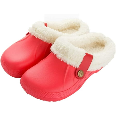 CoCopeaunt Women Waterproof Slippers Men Fur Lined Clogs Winter Garden Shoes Warm House Slippers Indoor Outdoor Mules
CoCopeaunt Women Waterproof Slippers Men Fur Lined Clogs Winter Garden Shoes Warm House Slippers Indoor Outdoor Mules