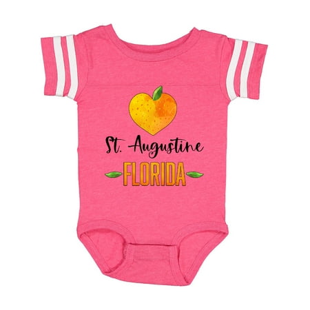 Inktastic St. Augustine Florida Orange in Heart Gift Baby Boy or Baby Girl Bodysuit
Inktastic St. Augustine Florida Orange in Heart Gift Baby Boy or Baby Girl Bodysuit