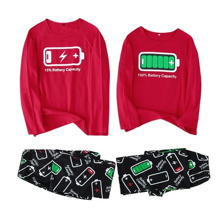 Saeaby Family Pajamas Matching Set Christmas Sleepwear Holiday Pajamas Long Sleeve Pajamas Sets for Family Red
Saeaby Family Pajamas Matching Set Christmas Sleepwear Holiday Pajamas Long Sleeve Pajamas Sets for Family Red