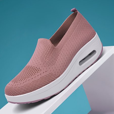 TUOBKE Women‘s Mesh Breathable Air Cushion Sports Shoes Lightweight Non-slip Platform Travel Shoes
TUOBKE Women‘s Mesh Breathable Air Cushion Sports Shoes Lightweight Non-slip Platform Travel Shoes