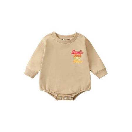 Seyurigaoka Toddler Baby Girls Boys Autumn Jumpsuit Cartoon Sun/Letter Print Long Sleeve Round Neck Romper for 0-18M Infant Kids
Seyurigaoka Toddler Baby Girls Boys Autumn Jumpsuit Cartoon Sun/Letter Print Long Sleeve Round Neck Romper for 0-18M Infant Kids