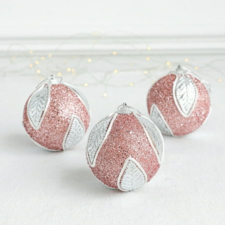 Christmas Decorations 8cm/3in Pink Christmas Ball Christmas Tree Set Meal Arrangement Suspended Ceiling Decoration Pendant
Christmas Decorations 8cm/3in Pink Christmas Ball Christmas Tree Set Meal Arrangement Suspended Ceiling Decoration Pendant