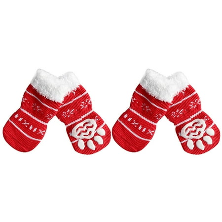 Anti-Slip Dog Socks 4-Piece Set Dog Indoor Socks Anti-Slip Dog Socks Dog Socks With Clip Puppy Paw Protection Socks Pet Shoes
Anti-Slip Dog Socks 4-Piece Set Dog Indoor Socks Anti-Slip Dog Socks Dog Socks With Clip Puppy Paw Protection Socks Pet Shoes