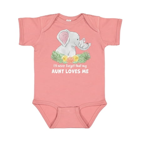 Inktastic I ll Never Forget That my Aunt Loves Me Cute Elephants Gift Baby Boy or Baby Girl Bodysuit
Inktastic I ll Never Forget That my Aunt Loves Me Cute Elephants Gift Baby Boy or Baby Girl Bodysuit