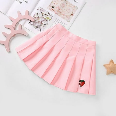 Clearance Strawberry Pattern Casual Toddler Sundress Baby Girl Skirt Summer Cute Baby Girl Pleated Skirt 0-5T
Clearance Strawberry Pattern Casual Toddler Sundress Baby Girl Skirt Summer Cute Baby Girl Pleated Skirt 0-5T