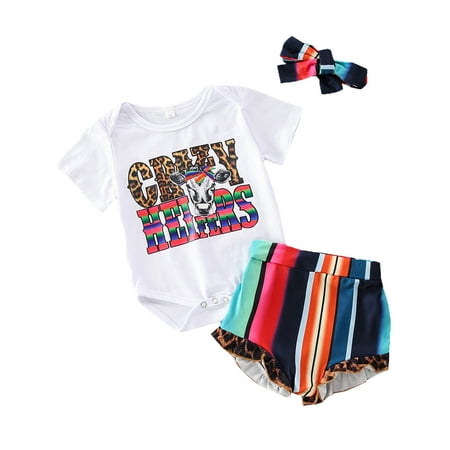 TAIAOJING Toddler Baby Boy Summer Clothes Girls Short Sleeves Kids Cow Head Top Letters Prints Outfits Set Pants Shorts Girls Hairband Outfits Set 3-6 Months
TAIAOJING Toddler Baby Boy Summer Clothes Girls Short Sleeves Kids Cow Head Top Letters Prints Outfits Set Pants Shorts Girls Hairband Outfits Set 3-6 Months