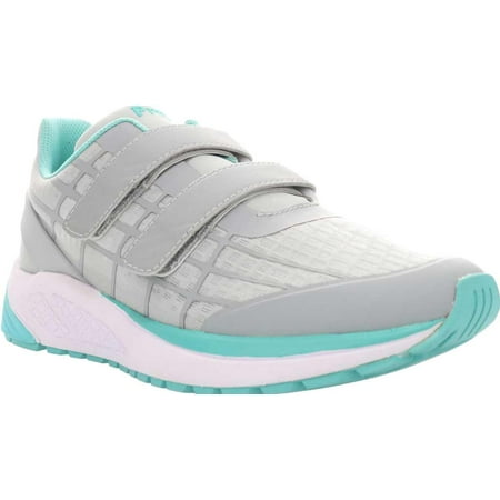 Women s Propet One Twin Strap Sneaker Grey/Mint Mesh