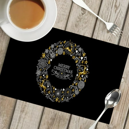 Dining Table Mat Set with Christmas Linen Placemat Insulated Mat Table Mat Party Home Napkins Holiday
Dining Table Mat Set with Christmas Linen Placemat Insulated Mat Table Mat Party Home Napkins Holiday