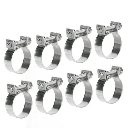 Hose Clamp Polished 304 Stainless Steel Mini Screw Hose Clip Stable Installation For Pharmaceutical For Motor Vehicle For Petrochemical 19-21mm
Hose Clamp Polished 304 Stainless Steel Mini Screw Hose Clip Stable Installation For Pharmaceutical For Motor Vehicle For Petrochemical 19-21mm
