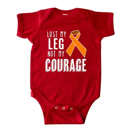 Inktastic Lost my Leg Not my Courage Limb Loss Awareness Orange Ribbon Gift Baby Boy or Baby Girl Bodysuit
Inktastic Lost my Leg Not my Courage Limb Loss Awareness Orange Ribbon Gift Baby Boy or Baby Girl Bodysuit
